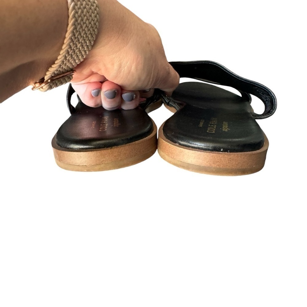 Cole Haan - Findra Strappy Flat Sandal Sz 7.5 - Picture 7 of 12